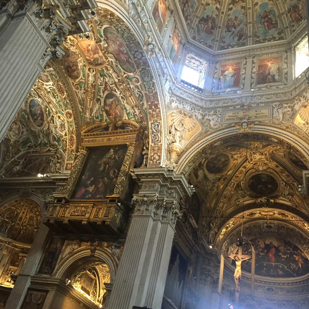 Bergamo: Innere des Doms